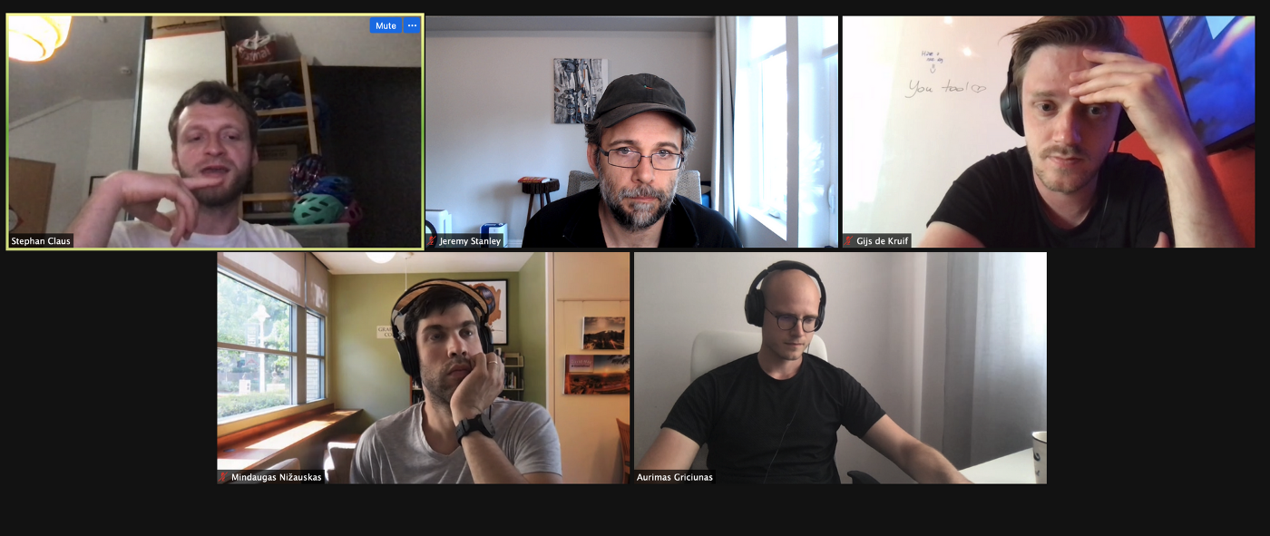 A screenshot from the first Zoom demo between Anomalo and the HomeToGo team